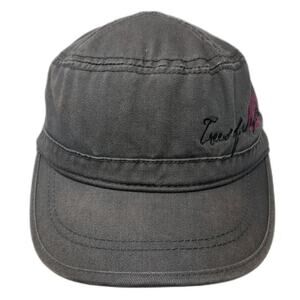 Mountain Army Cap Gray One Size Trees of Mystery Cotton Strapback Klamath Hat